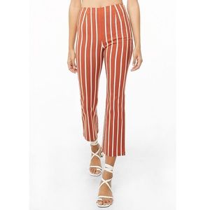 Forever 21 Striped Ankle Pants